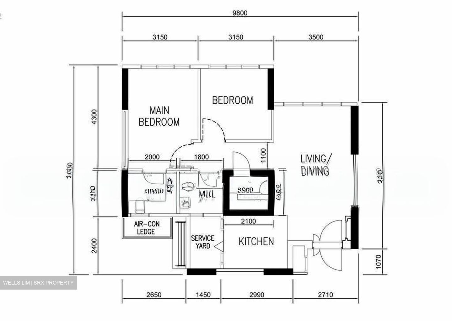 Blk 799A Woodlands Spring (Woodlands), HDB 3 Rooms #617199211